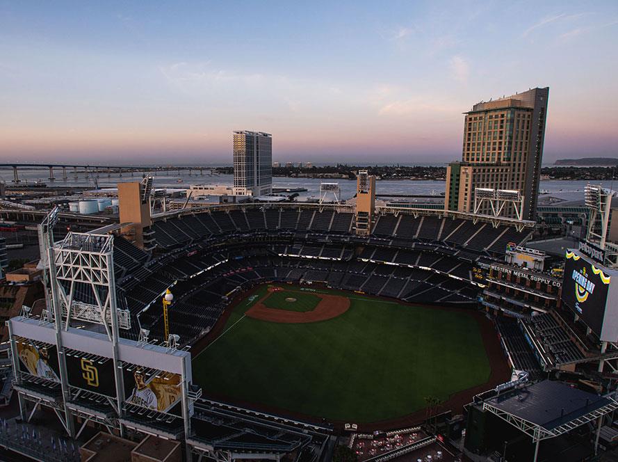 San Diego Padres take on the Los Angeles Dodgers at Petco Park Saturday
