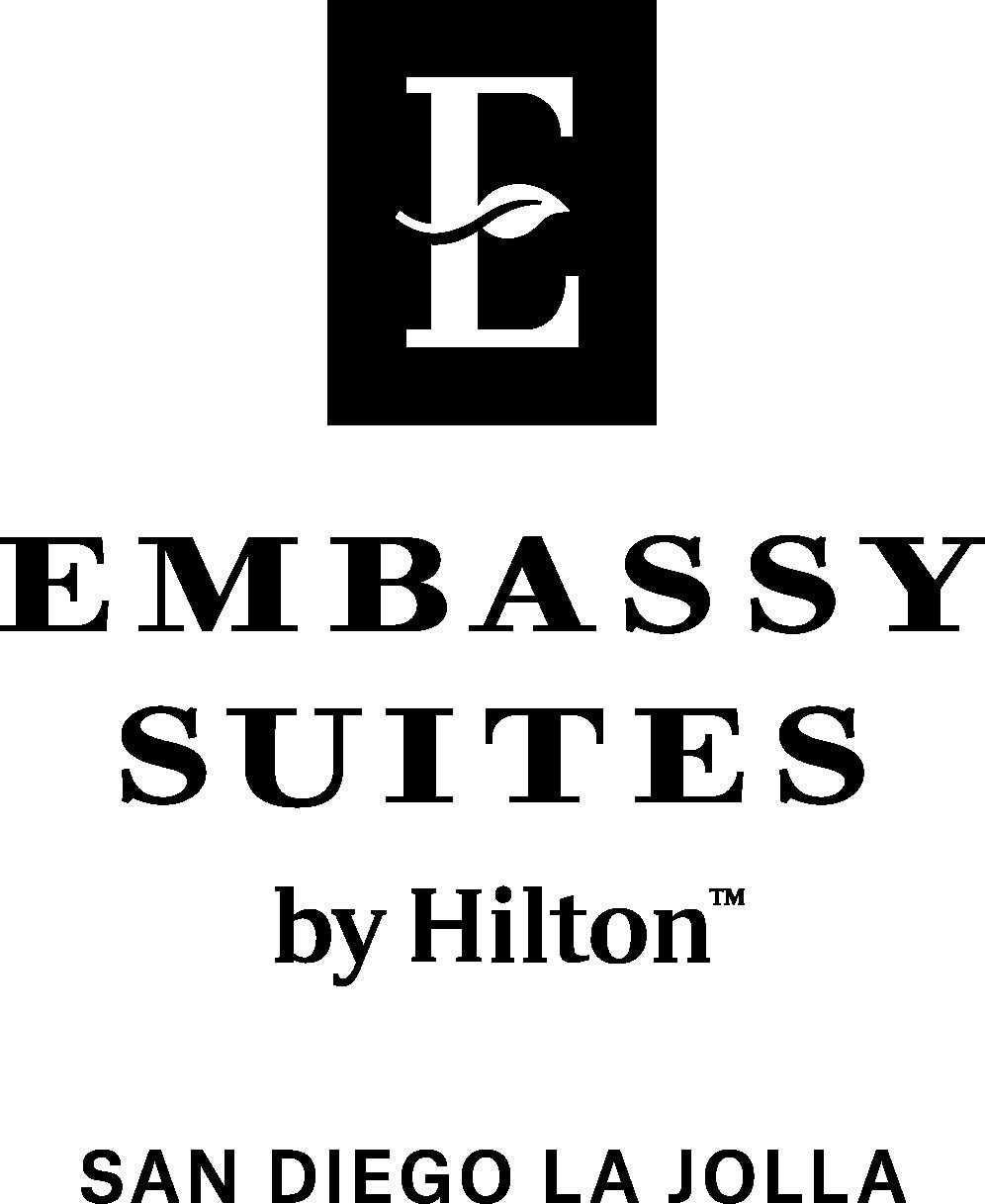 Logo black  Embassy Suites  San Diego La Jolla