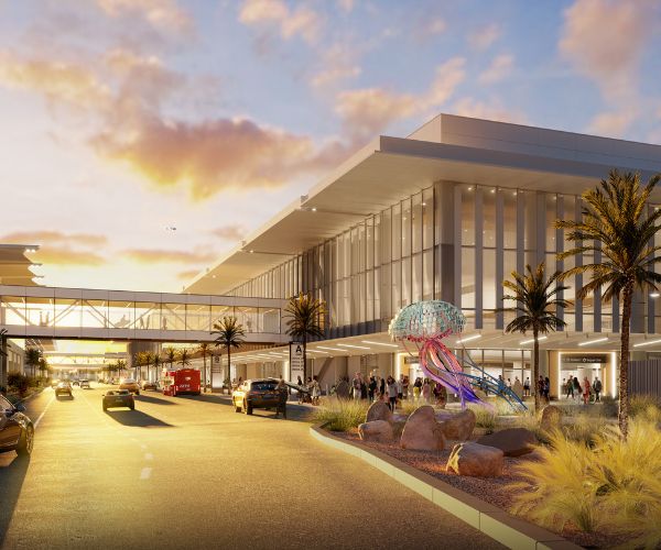 airport rendering for terminal 1