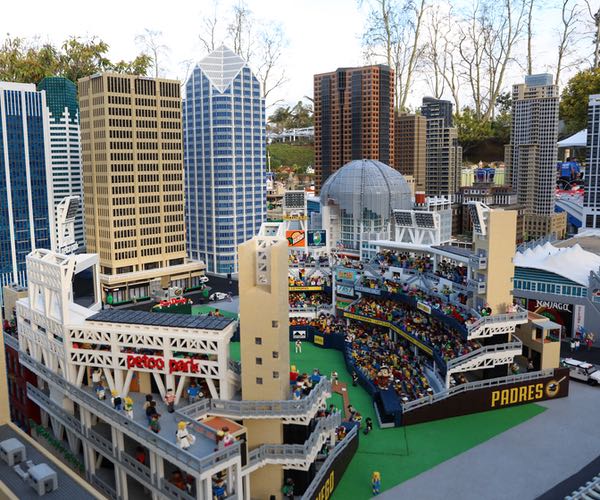 Lego Petco Park at Legoland California  Petco Park Insider - San Diego  Padres