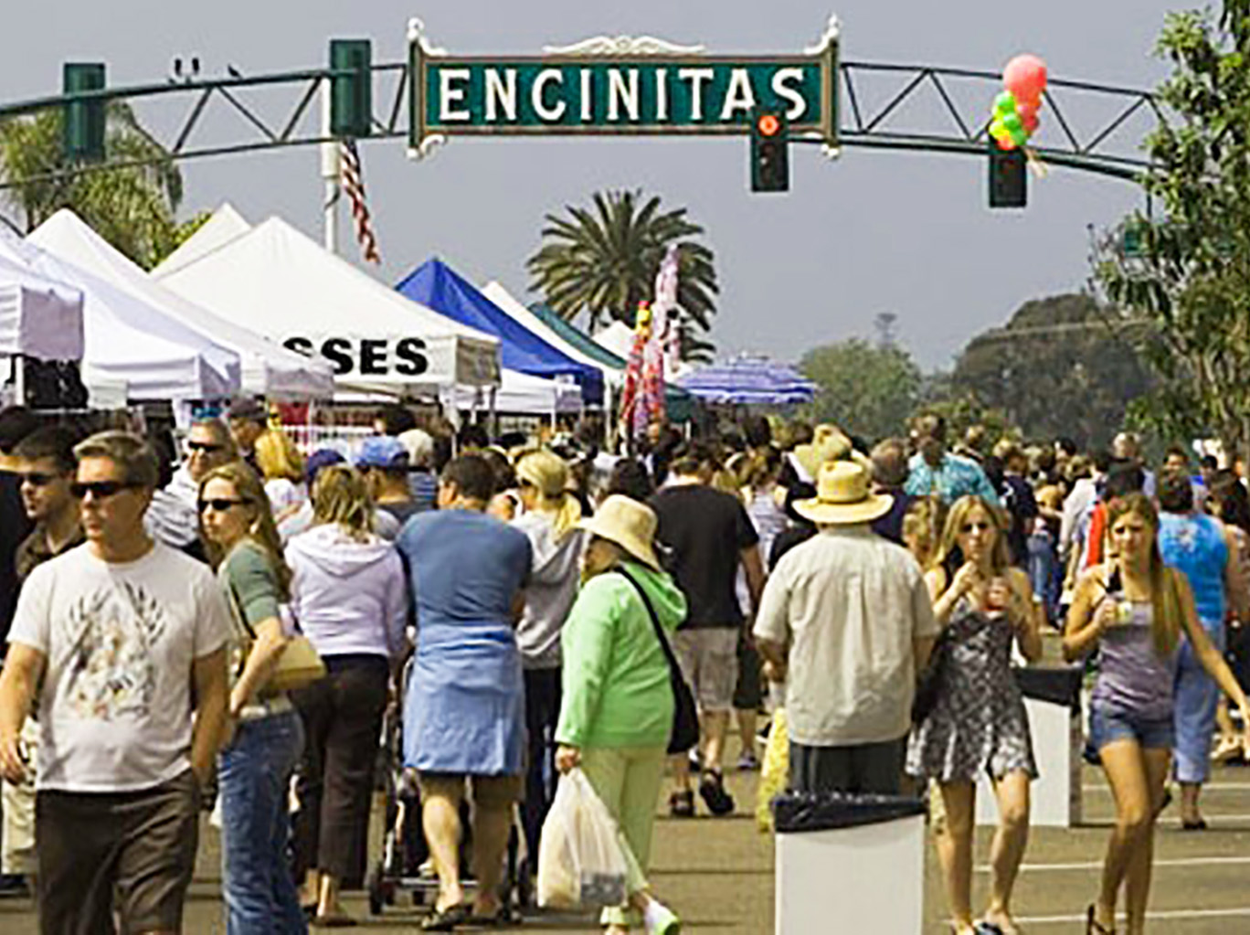 April Street Fair In Encinitas, Ca.