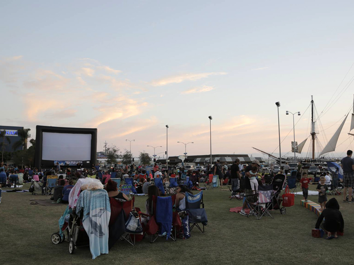 Outdoor Summer Movies in San Diego, CA