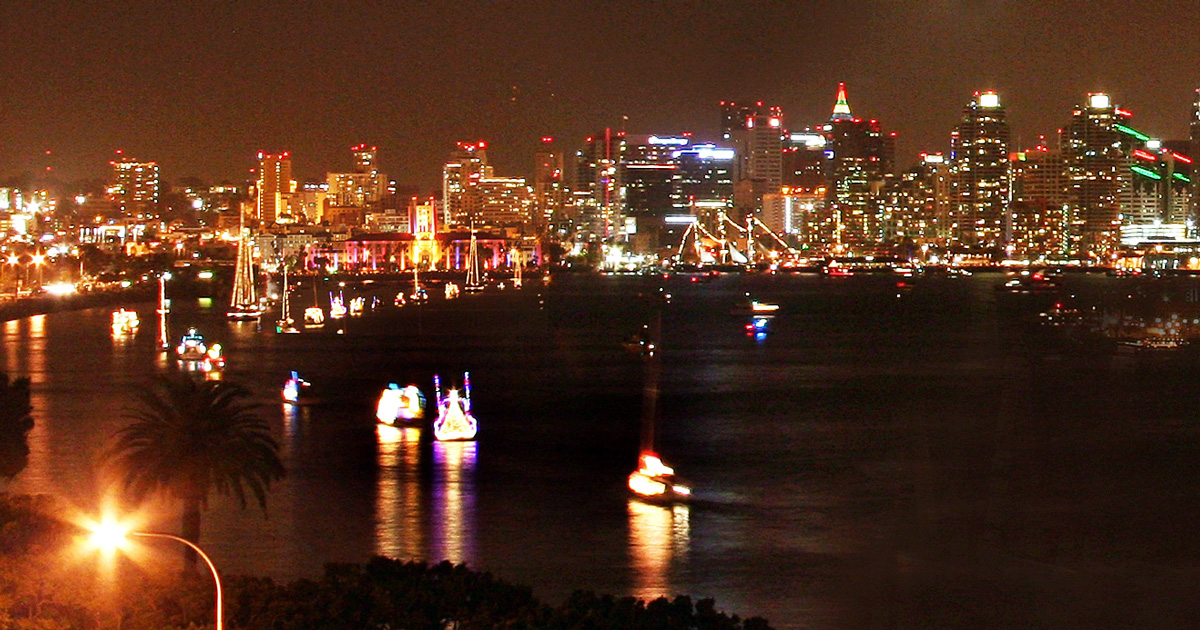 Christmas Parade in San Diego