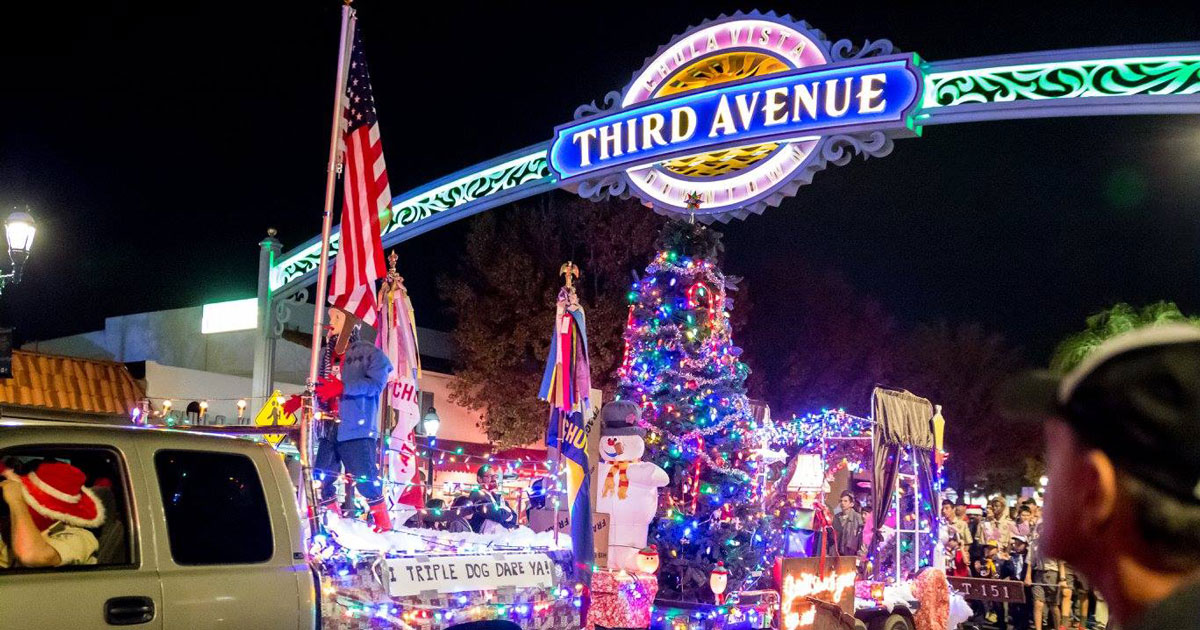 Christmas Parade in San Diego