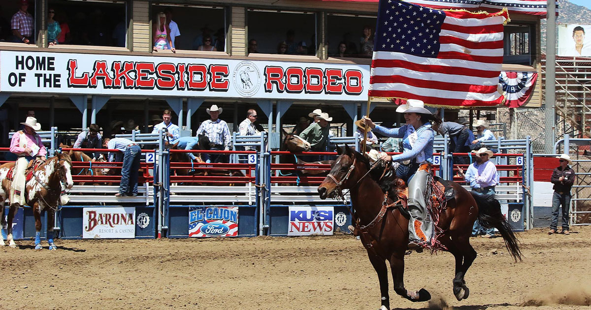 Annual Lakeside Rodeo San Diego's East County
