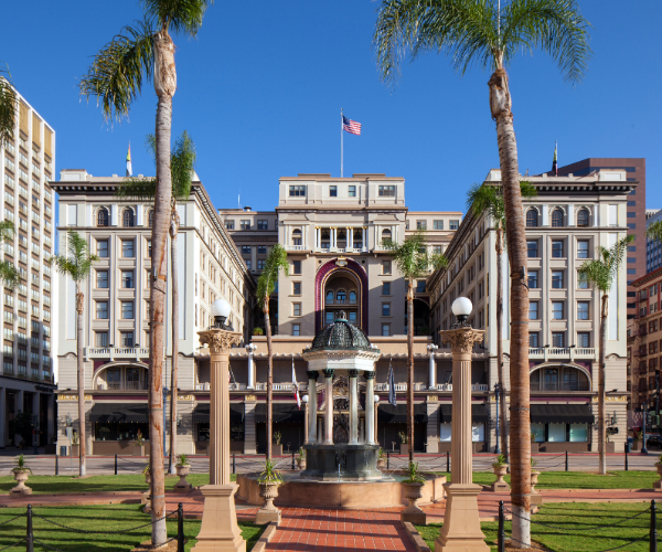 US Grant Hotel Downtown Exterior