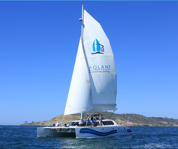 Aolani Catamaran Sailing